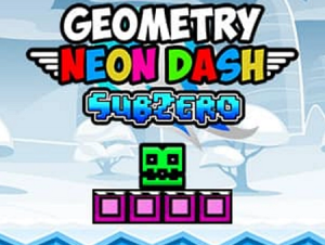 Geometry Neon Dash Subzero Game Online - Play Free